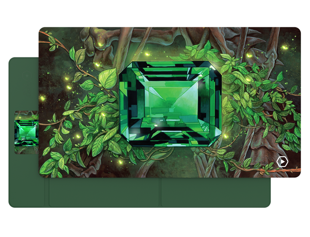 ETB PLAYMAT ART MASTERS - EMERALD BY CHRIS SEAMAN