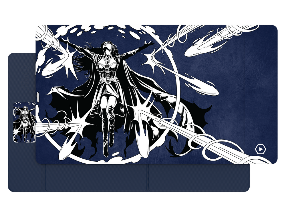 ETB PLAYMAT ART MASTERS - COUNTERSPELL BY PHIL STONE