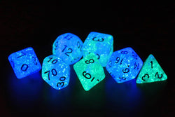 Sirius Dice Frosted Glowworm Dice Set