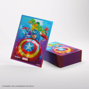 PREMIUM ART SLEEVES: Captain America, Team Leader