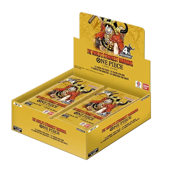 OP-17: The World's Strongest Warriors - Booster Box