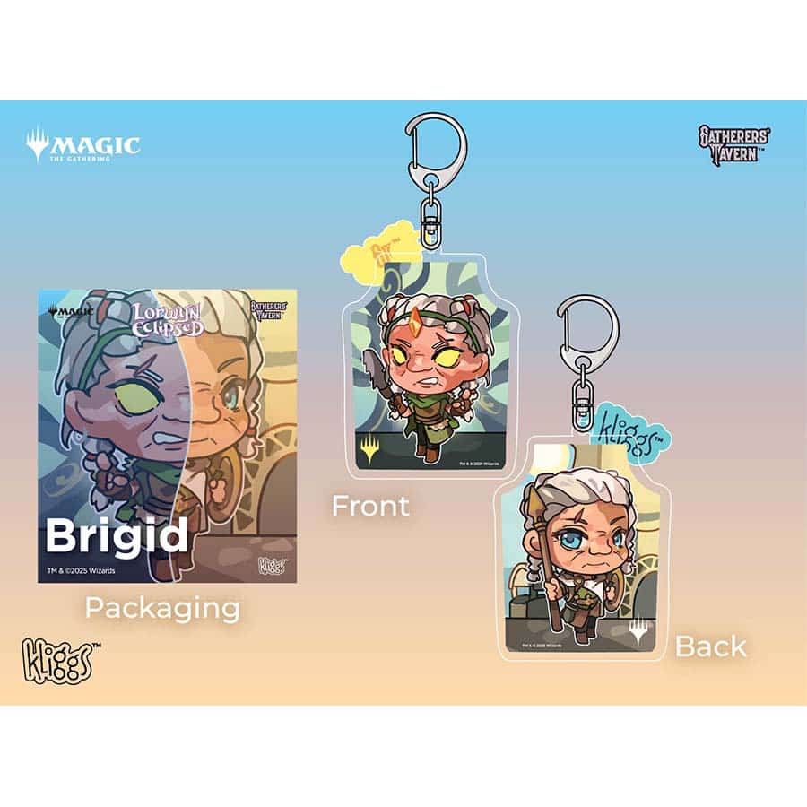 GATHERERS' TAVERN: LORWYN ECLIPSED KEYCHAIN BRIGID