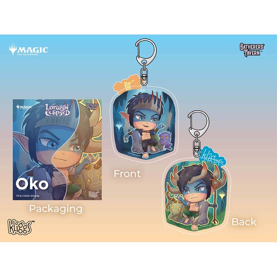 GATHERERS' TAVERN: LORWYN ECLIPSED KEYCHAIN OKO