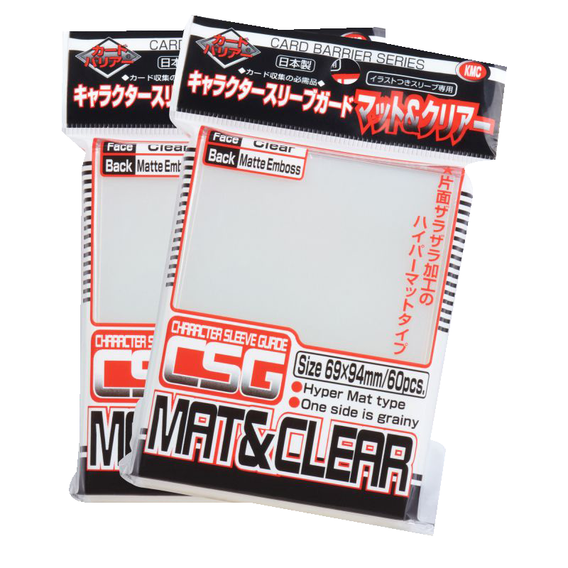 KMC Card Barrier Series: Character Guard Oversleeves - Super Hard (60-Pack)