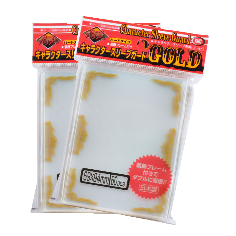 KMC Over Sized - Character Guard Sleeves - Gold (60-Pack)