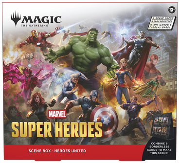 Marvel Super Heroes Scene Box - Heroes United