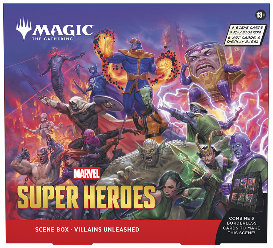 Marvel Super Heroes Scene Box - Villains Unleashed