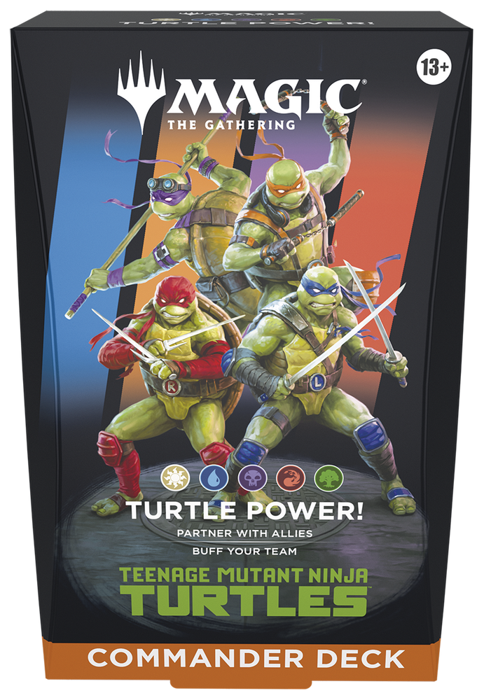 Teenage Mutant Ninja Turtle Commander Deck