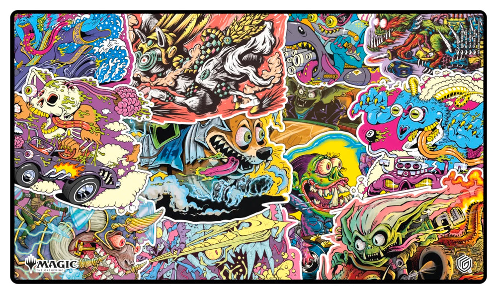 Ultimate Guard- Play-Mat Magic: The Gathering "AETHERDRIFT" - REVVED-UP RACERS