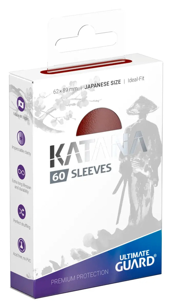 KATANA SLEEVES JAPANESE SIZE (60) - RED