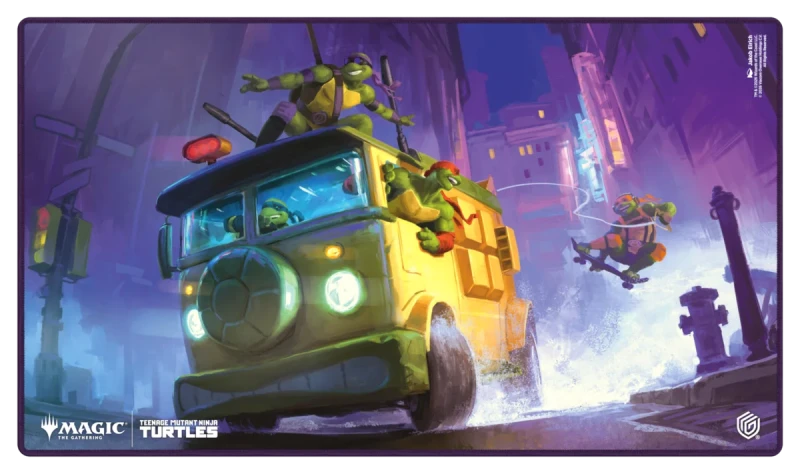 Official Ultimate Guard Teenage Mutant Ninja Turtles Turtle Van playmat product image