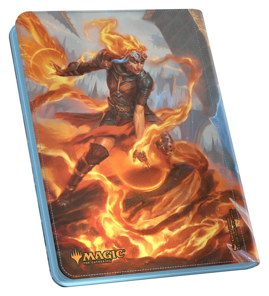 Ultimate Guard Chandra Zipfolio 360 — official back cover, Torch of Defiance