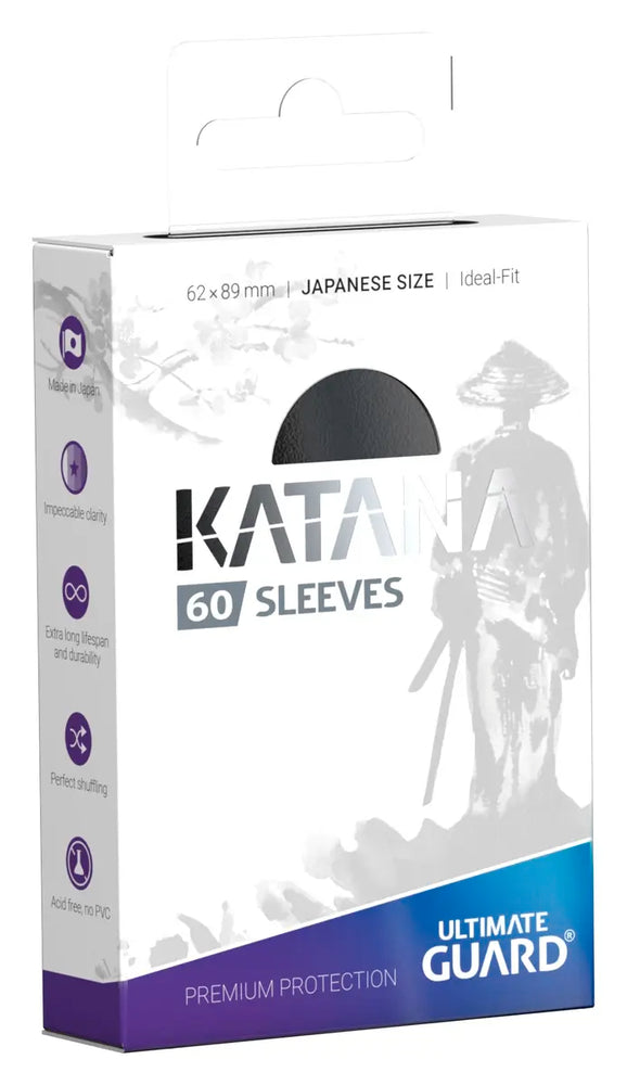 KATANA SLEEVES JAPANESE SIZE (60) - BLACK