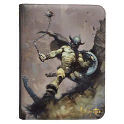 Frank Frazetta - "Warrior with Ball and Chain" 9-Pocket Zippered Premium PRO-BINDER
