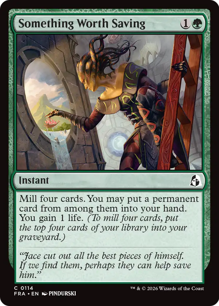 Something Worth Saving [Reality Fracture]