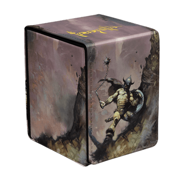 Alcove Flip Deck Box: Frank Frazetta - "Warrior with Ball and Chain