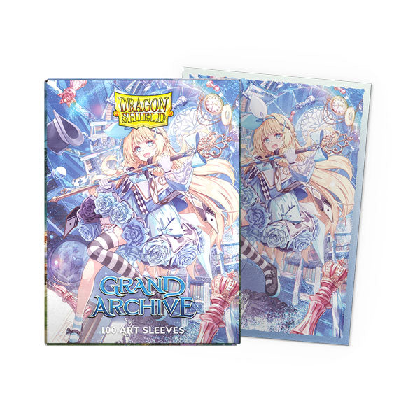 Dragon Shield: Standard 100ct Art Sleeves - Grand Archive (Alice, Golden Queen License)