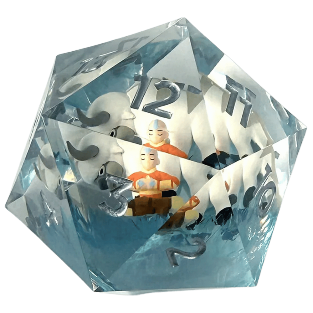 Avatar: The Last Airbender – 55mm Aang & Appa Spindown Dice