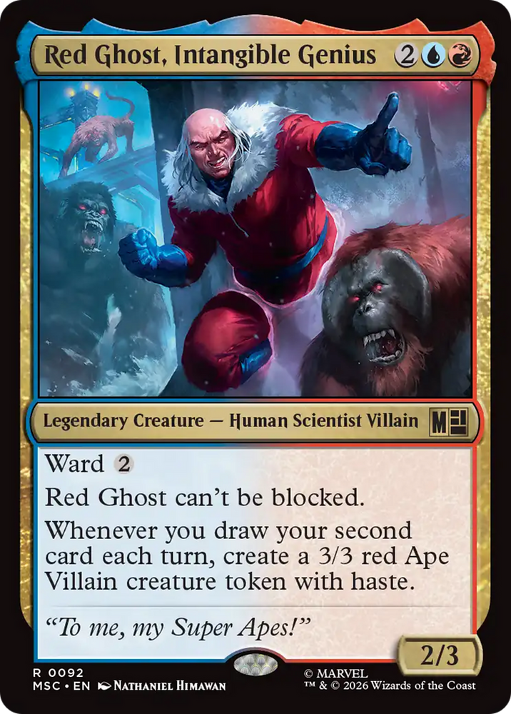 Red Ghost, Intangible Genius [Marvel Super Heroes Commander]
