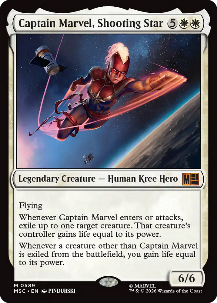 Captain Marvel, Shooting Star [Marvel Super Heroes Commander]