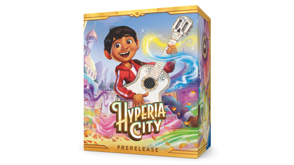 Disney Lorcana TCG Hyperia City Prerelease Box official Ravensburger product image