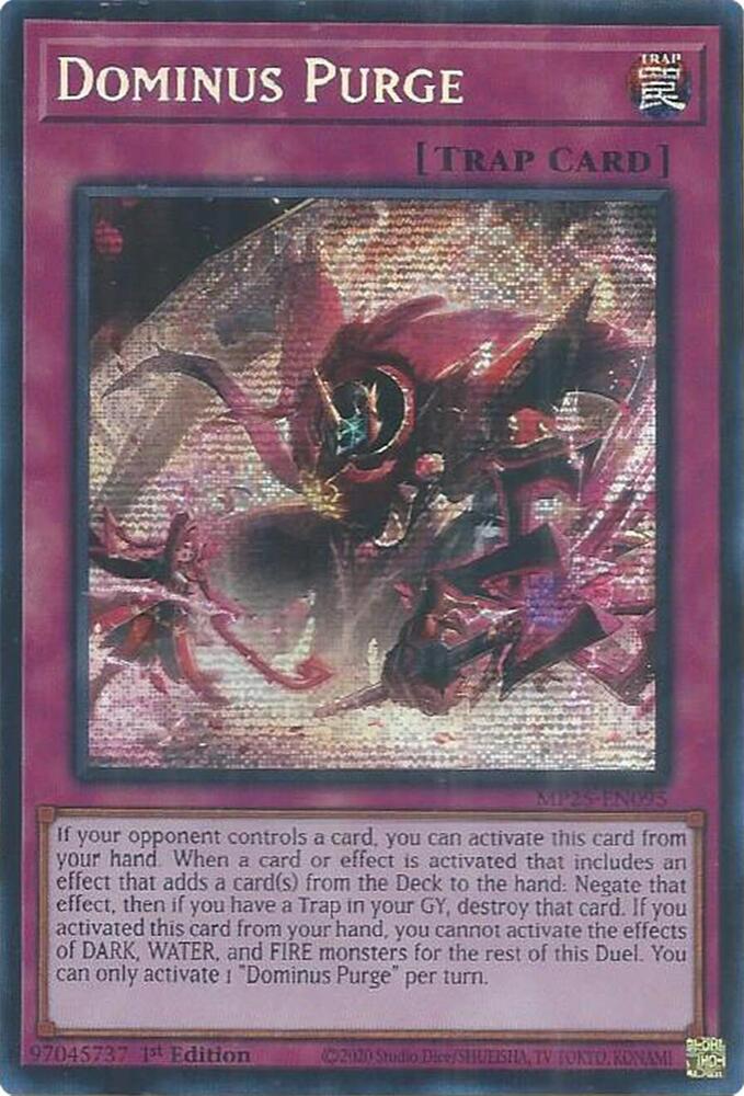 Dominus Purge [MP25-EN095] Prismatic Secret Rare