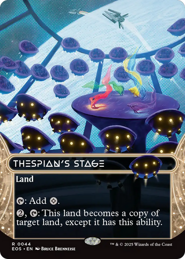 Thespian's Stage (0044) (Borderless) [Edge of Eternities: Stellar Sights]