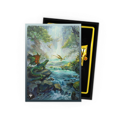 Dragon Shield: Standard 100ct Sleeves - Landfall Series - Misty Rainforest (Dual Matte)