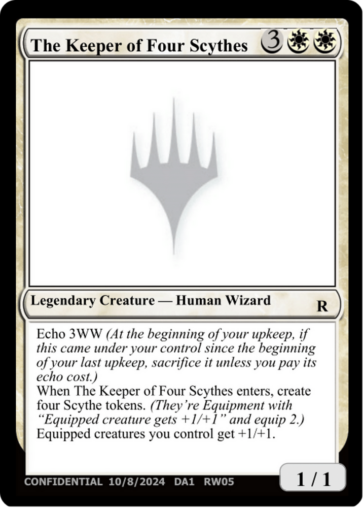 The Keeper of Four Scythes [Unknown Event]