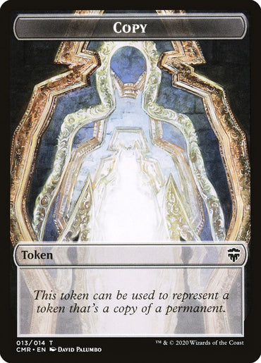 Copy (013) // Golem Double-Sided Token [Commander Legends Tokens]