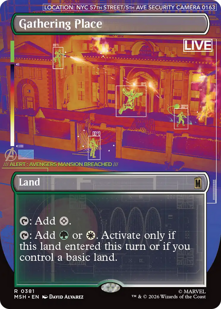 Gathering Place (Borderless) [Marvel Super Heroes]