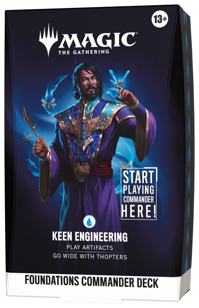 Magic: The Gathering Foundations Commander Deck - Keen Engineering official product image