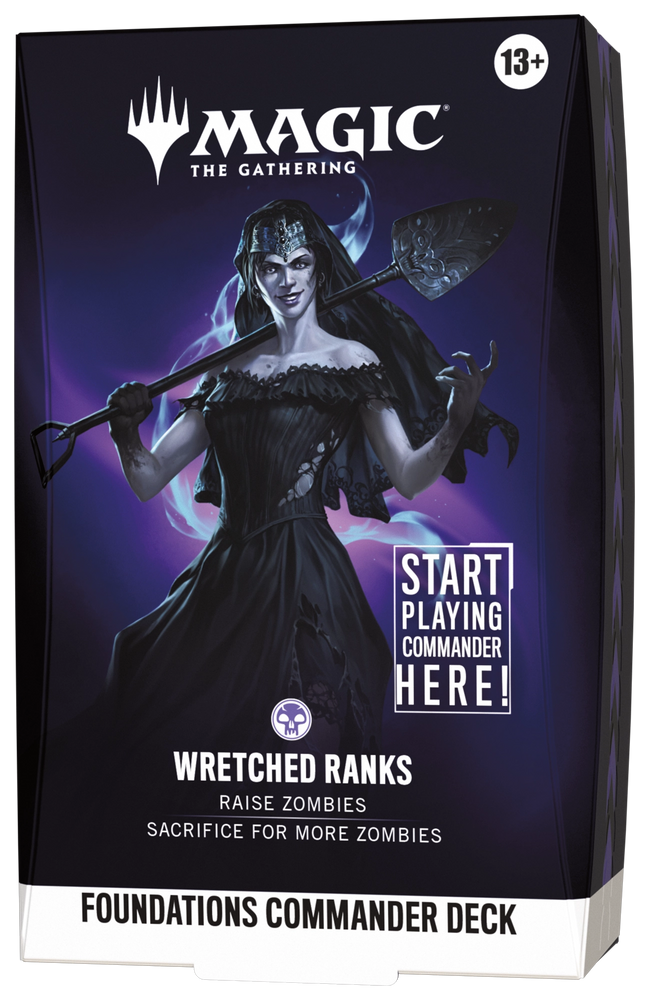 Magic: The Gathering Foundations Commander Deck - Wretched Ranks official product image