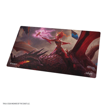 Double-Sided Playmat - Reality Fracture - Kiora of Salt and Sand / Kiora of Fire official detail image