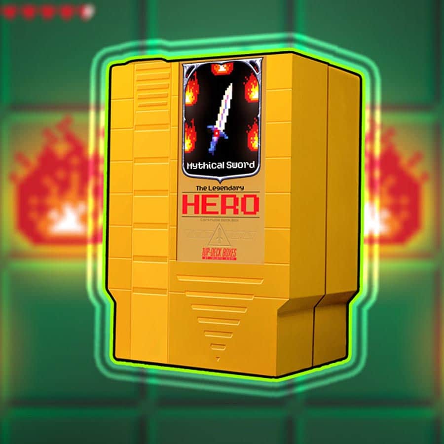 Infinite Black - 1UP Deck Box- The Legendary Hero