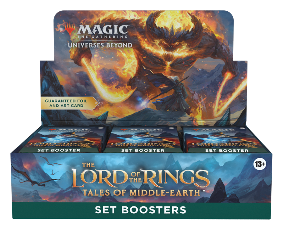 Magic: The Gathering The Lord of the Rings: Tales of Middle-earth Set Booster Box official Wizards product image