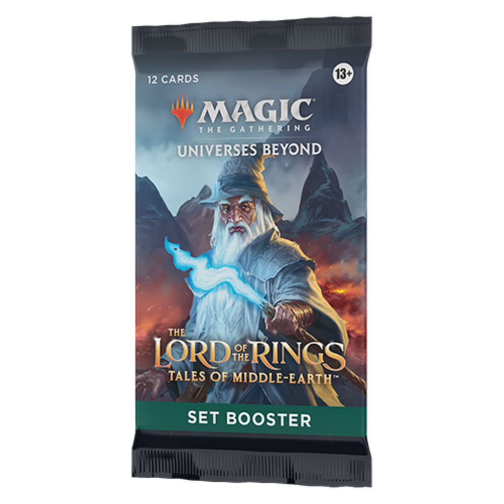 Magic: The Gathering The Lord of the Rings: Tales of Middle-earth Set Booster Pack official Wizards product image