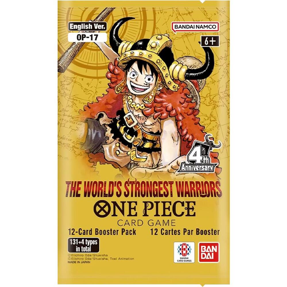 One Piece Card Game OP-17 The World's Strongest Warriors Booster Pack product image