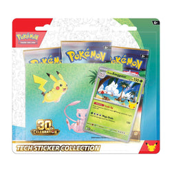 Pokémon TCG 30th Celebration Tech Sticker Collection Alolan Exeggutor official front product image