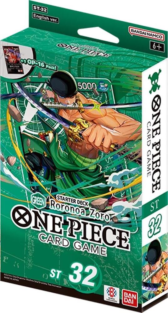 One Piece ST-32: GREEN Roronoa Zoro