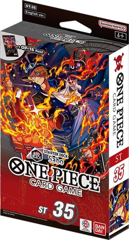 One Piece ST-35: RED/BLACK Sabo