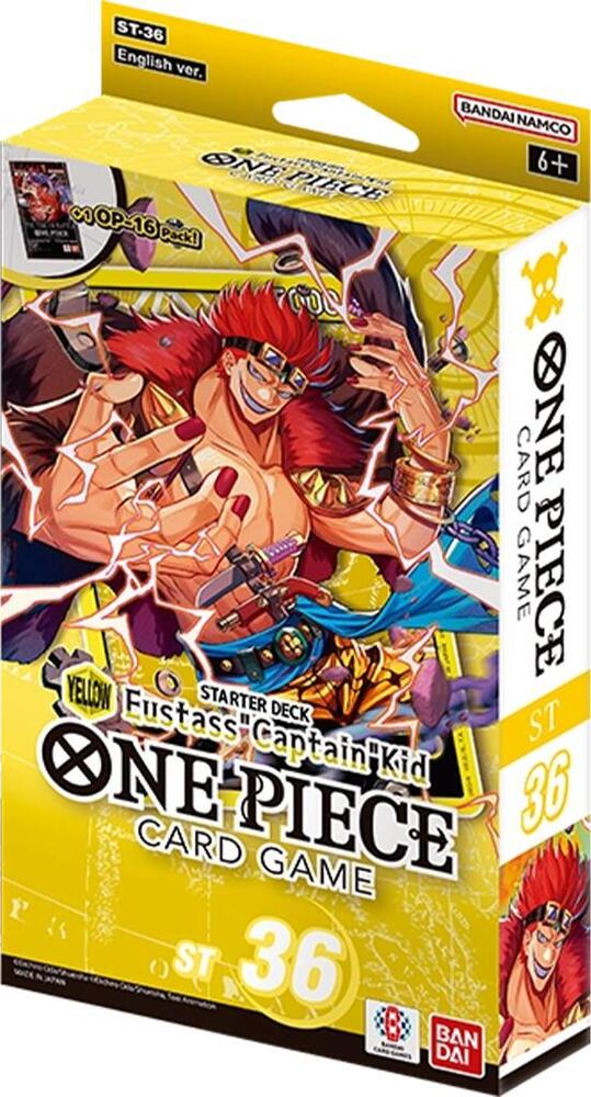 One Piece ST-36: YELLOW Eustass”Captain”Kid