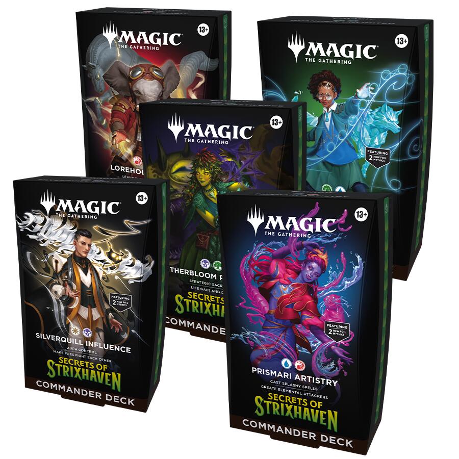 Secrets of Strixhaven Commander Deck Bundle